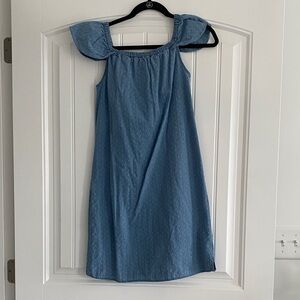 J. Crew Blue Sleeveless Dress